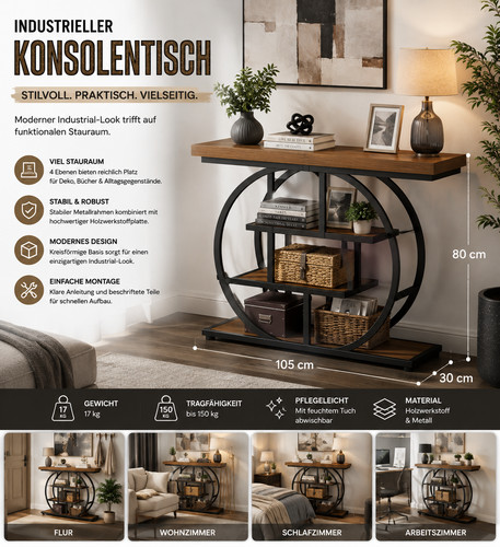 Tribesigns konsolentisch - tribesigns,
