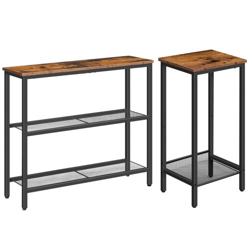 Konsolentisch mit ablagen - konsolentisch, 2